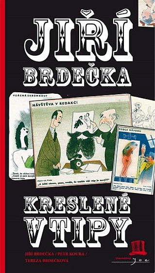 Jiří Brdečka: kreslené vtipy / Jiří Brdečka, Petr Koura, Tereza Brdečková - obálka knihy