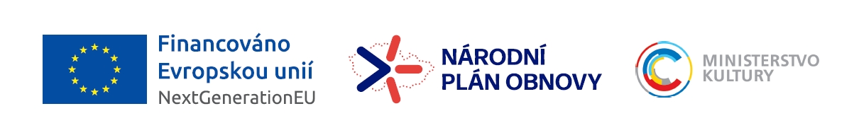 Podpora z Národního plánu obnovy a Ministerstva kultury ČR Podpora z Národního plánu obnovy a Ministerstva kultury ČR